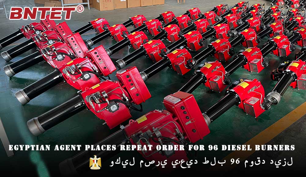 Egyptian Agent Places Repeat Order for 96 Diesel Burners? 
