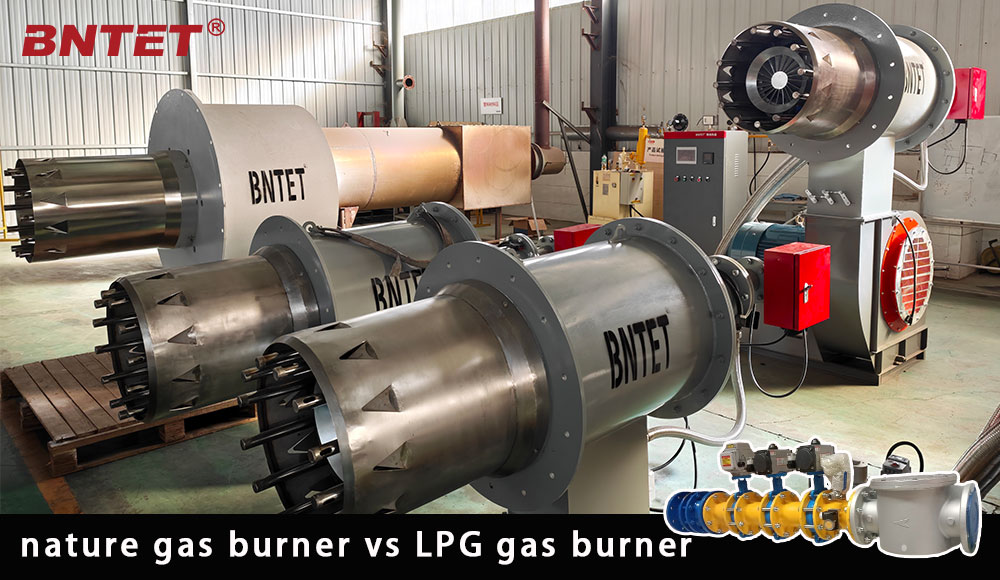 nature gas burner vs LPG gas burner 